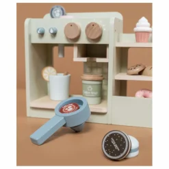 Hot Little Dutch Grande machine à café en bois Multicolore