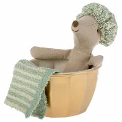 Discount Maileg Grande sœur souris dans son bain Multicolore