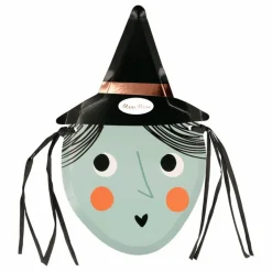 Enfant Meri Meri Décoration De Fête|Grandes assiettes Sorcières en carton - Set de 8