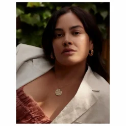 Femme Louise Damas Grandes Créoles Vénus |