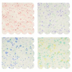 Clearance Meri Meri Grandes serviettes en papier tachetées Multicolore