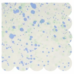 Clearance Meri Meri Grandes serviettes en papier tachetées Multicolore