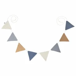 Sebra Guirlande à fanions | Bleu New