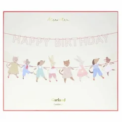 Enfant Meri Meri Décoration De Fête|Guirlande d'anniversaire Animal Friends