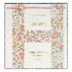 Meri Meri Guirlande Happy Birthday - x Liberty Multicolore Online