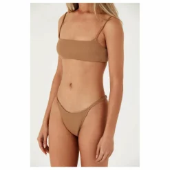 Femme Zulu & Zephyr Maillots De Bain|Haut de Maillot Almond Côtelé |