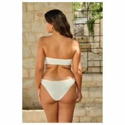 Clearance Khaven Haut de Maillot Aya | Blanc cassé