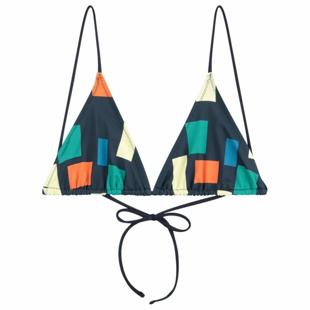 Bobo Choses Haut de Maillot Color Block Fibres Recyclées - Collection Femme | Bleu marine Hot