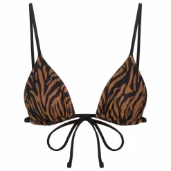 Anja Paris Haut de Maillot Le Divin Zèbre | Marron