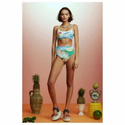 Alémais Haut de Maillot Nadia Fibres Recyclées | Bleu New