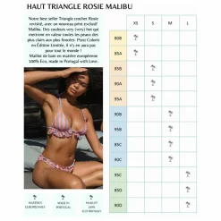 Femme Fresh & Salt Maillots De Bain|Haut de Maillot Rosie Malibu Crochet Fibres Recècylées |