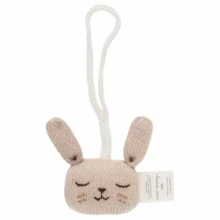 Main Sauvage Hochet à suspendre Lapin | Beige