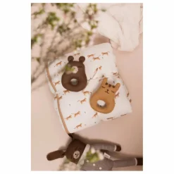 Hot Main Sauvage Hochet Ourson | Brun