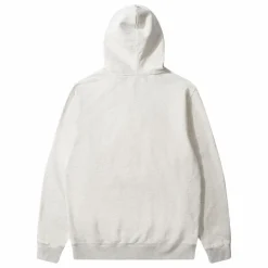 Best Edmmond Studios Hoodie Core Logo Coton Bio | Gris chiné clair