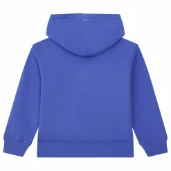 SMALLABLE BASICS Hoodie Garçon Zippé Coton Bio | Bleu indigo Sale