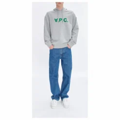 Homme A.P.C. Hoodie Milo Coton Bio |