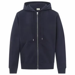 SMALLABLE BASICS Hoodie Zippé Homme Coton Bio | Bleu marine Best