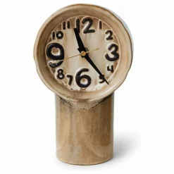 Hot HKliving Horloge en céramique Retro | Crème