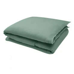 Communauté de biens Housse d'édredon en lin lavé | Sauge Sale