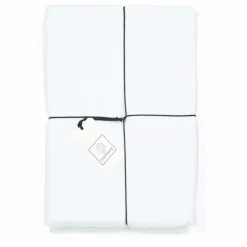 Haomy Housse de couette Dili en voile de coton | Blanc Discount