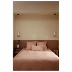 Communauté de biens Housse de couette en lin lavé | Vieux Rose Discount