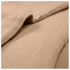 Communauté de biens Housse de couette en lin lavé | Vieux Rose Discount