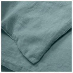 Communauté de biens Housse de couette en lin lavé | Bleu horizon