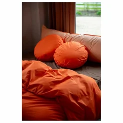 Suite 702 Housse de couette en percale organique - Poppy | Orange Sale