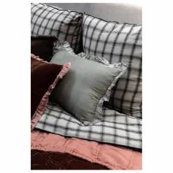 Hot Le Monde Sauvage Housse de couette Highlands en lin lavé | Blanc