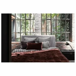 Hot Le Monde Sauvage Housse de couette Highlands en lin lavé | Blanc