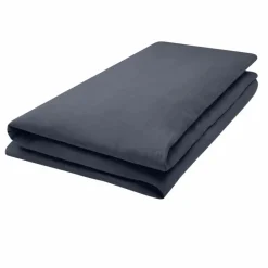 Hot Communauté de biens Housse de couette Lin lavé | Bleu Tempête