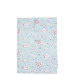 Louise Misha Housse de couette Noemie en coton bio | Bleu turquoise Sale