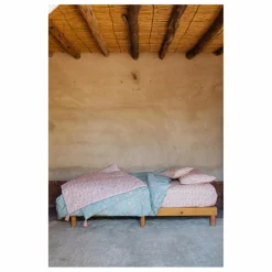 Louise Misha Housse de couette Noemie en coton bio | Bleu turquoise Sale