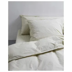 Hot Suite 702 Housse de couette Striped en percale organique - -Ecru | Olive