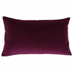 Gabrielle Paris Housse de coussin Argentine en velours | Grenat New
