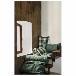 Haomy Housse de coussin en lin lavé Palma |