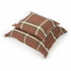 Sale Libeco Housse de coussin en lin Rowan | Rouille