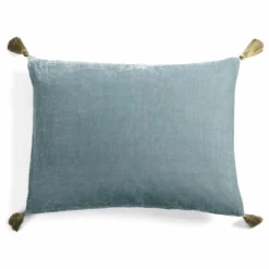 Le Monde Sauvage Housse de coussin en velours de soie Goa