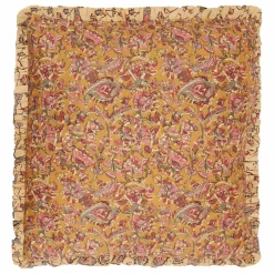 Louise Misha Housse de coussin Jimy en coton bio | Ocre Best