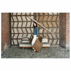 Libeco Housse de coussin Miles | Tabac Discount