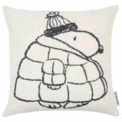 Enfant Maison Deux Coussins|Coussins Enfant|Housse de coussin Peanuts Doudoune |