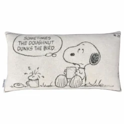 Best Maison Deux Housse de coussin Peanuts Comic | Noir