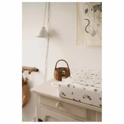 Rose in April Puériculture|Tables À Langer|Housse de matelas à langer Fanny Faon