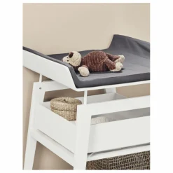 Best Leander Housse de matelas à langer Linéa | Gris