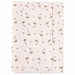 Rose in April Housse de matelas à langer Fanny Faon Rose pâle Outlet