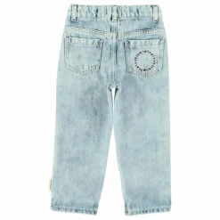 Piupiuchick Jean Droit Délavé | Bleu Clair