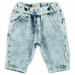 Best Piupiuchick Jean Droit Délavé Bébé | Bleu Clair