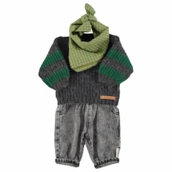 Piupiuchick Jean Elastiqué Bébé | Noir