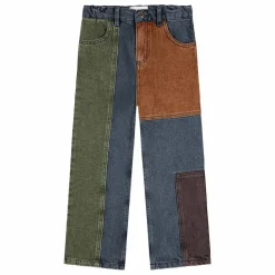 Best Bobo Choses Jean Empiècements Coton Bio | Gris