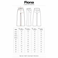 Enfant Finger in the nose Jean Flare Fiona |